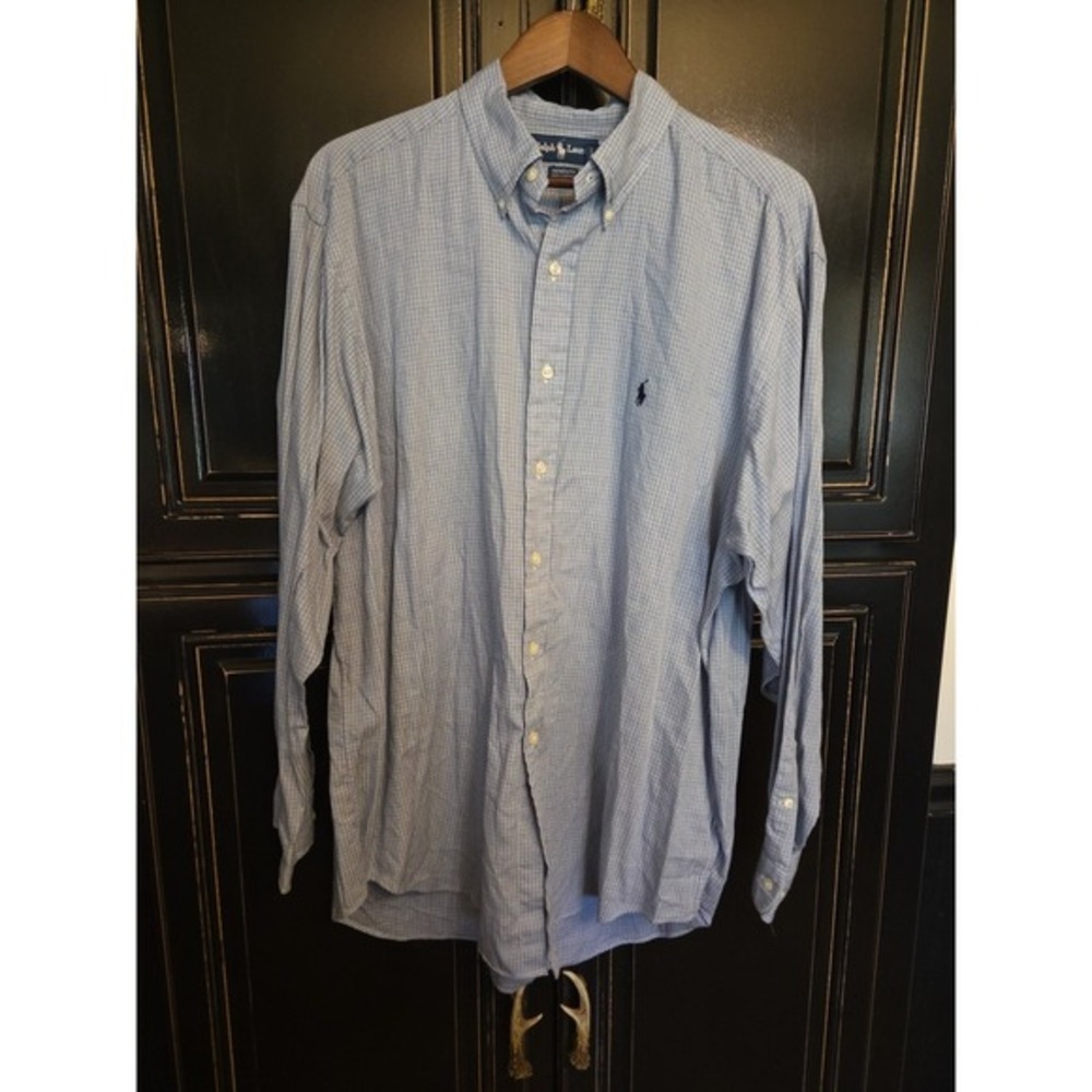 polo ralph‎ lauren dress shirt 17 34/35, Easter, Spring, Preppy